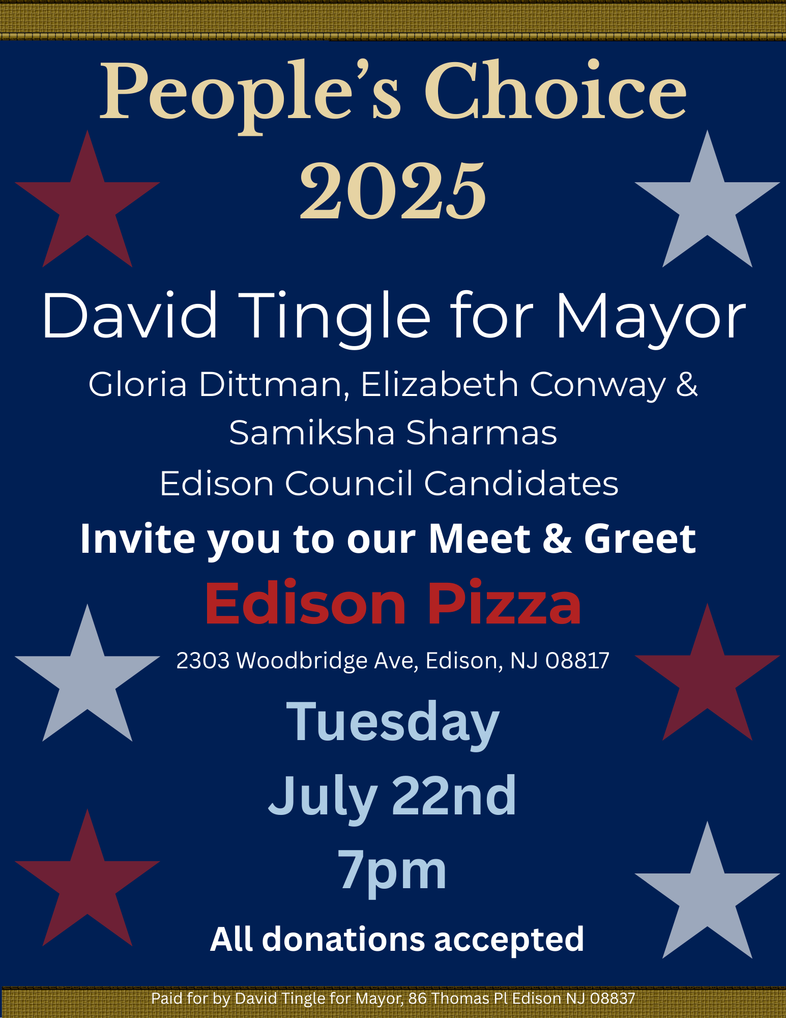 Campaign Kickoff Flyer
